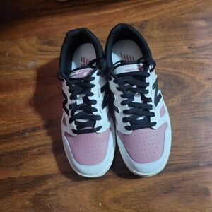 NEW BALANCE 480 WHITE/ROSEWOOD/BLACK UNISEX SNEAKERS